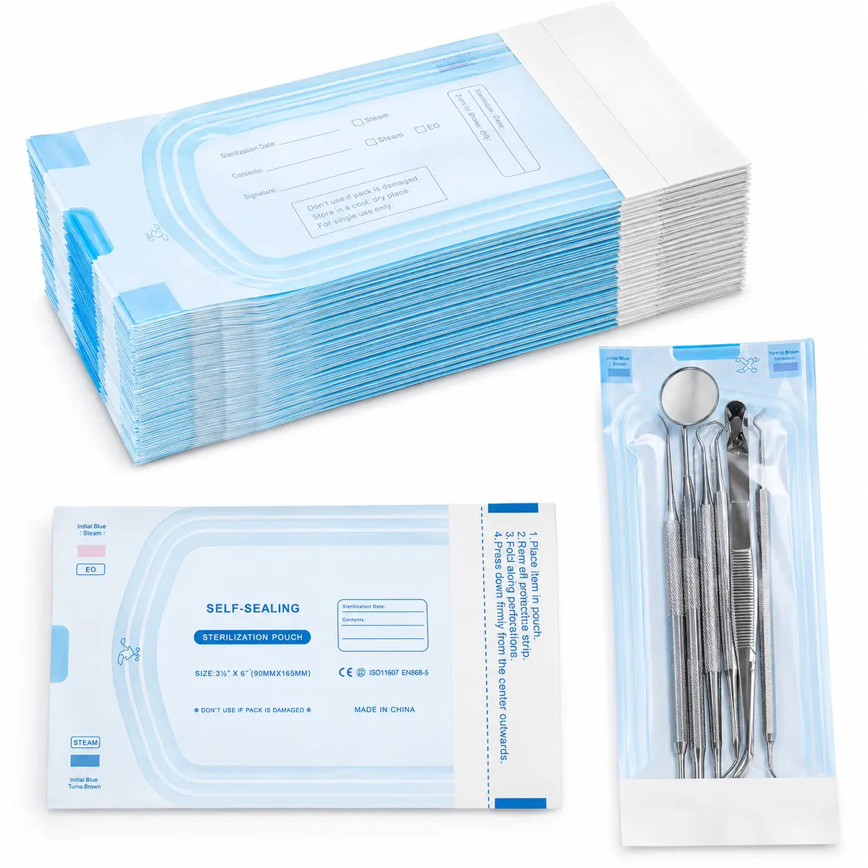 Bolsas Autosellantes para Esterilización Grado Médico